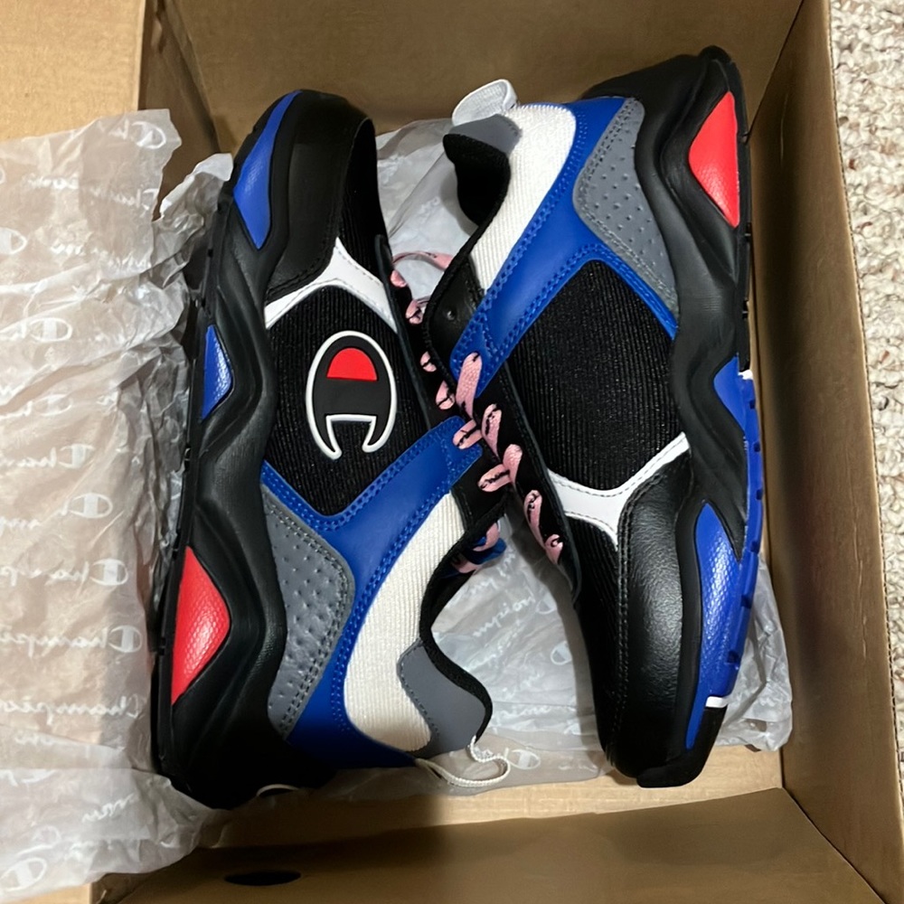 93 eighteen block champion shoes big kids SIZE US 4.5, EU 36.5